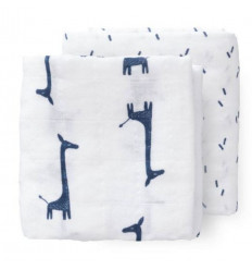 SWADDLE 2ST 70X60 GIRAF INDIGO BLUE 233