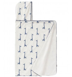 HOODED TOWEL GIRAF INDIGO BLUE 233