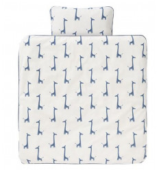 DUVET COVER 80X80CM GIRAF INDIGO BLUE 21