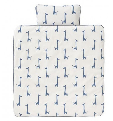 DUVET COVER 80X80CM GIRAF INDIGO BLUE 21