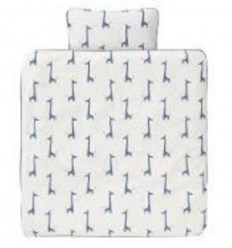 DUVET COVER 100X135 GIRAF INDIGO BLUE 21