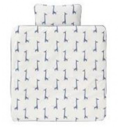 DUVET COVER 100X135 GIRAF INDIGO BLUE 21
