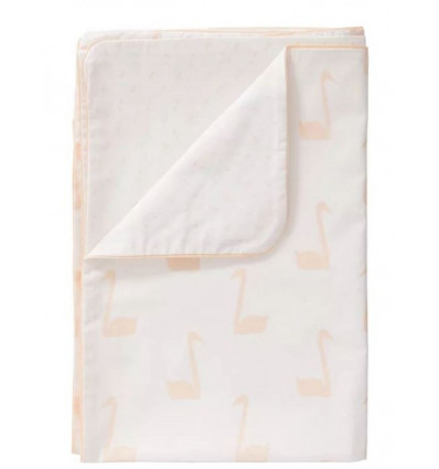 DUVET COVER 140X200CM SWAN PALE PEACH 21