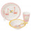 DINNER SET BAMBOO SWAN 21