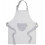 KIDS APRON GOTS GREY WAVE 7