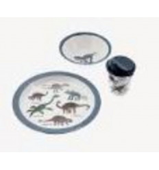 MELAMINE DINNER SET 3 PC DINO 201