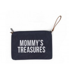 MOMMY CLUTCH NAVY/WHITE 243