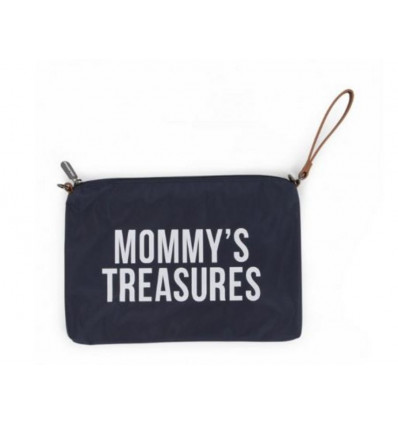 MOMMY CLUTCH NAVY/WHITE 243