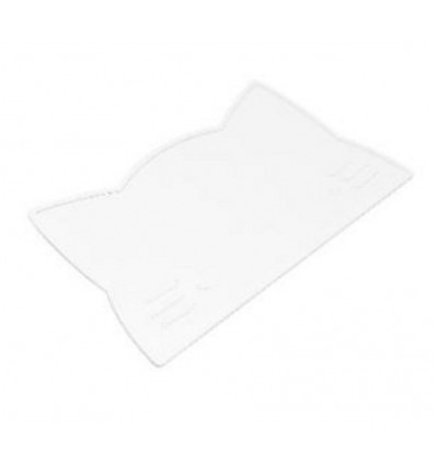 PLACEMAT KAT SNEEUW WIT 7