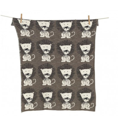 TRICOT DEKENTJE ON THE GO LION 22