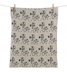 TRICOT DEKENTJE ON THE GO ZEBRA 22