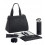 GLAM ROSIE BAG SOLID BLACK 9