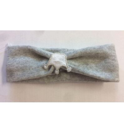 O'THAT HAARBAND BABY FANTASIE GRIJS MET