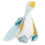 KLEINE BLAUWE GANS PLUMETTE 22