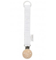 PACIFIER CLIP GOLD BLOSSOM 21