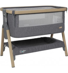 COZEE BEDSIDE CRIB OAK CHARCOAL 24