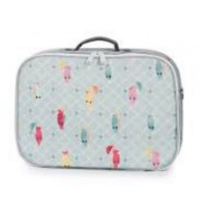 SUITCASE MINI POSH PARROTS 8