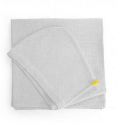 BAMBINO KIDS' HOODED TOWEL - WHITE 23