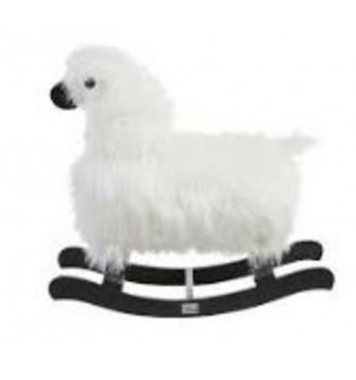 MOUTON A BASCULE SUR BASE TEAK NOIR 202