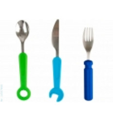 CUTLERY SET S/S EATING TOOLS FOR BOYS 2