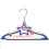CLOTH HANGER SET STAR FLOCKED, BOX32 3