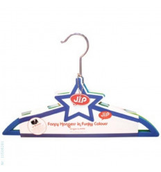 CLOTH HANGER SET STAR FLOCKED, BOX32 3