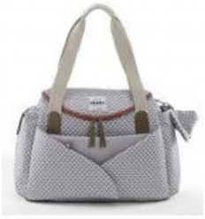 TAS SYDNEY II PLAY PRINT GRYS/KORAAL 243