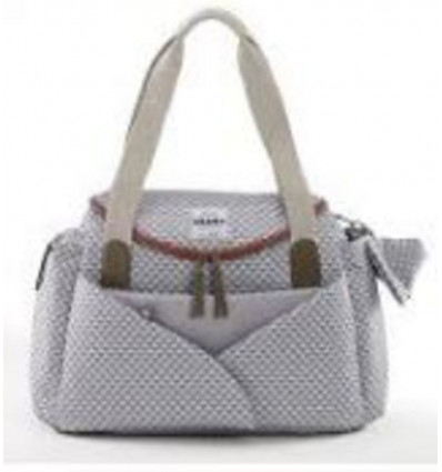 TAS SYDNEY II PLAY PRINT GRYS/KORAAL 243