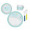 COFFERT VAISSELLE BAMBOU AZUR 9