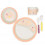 COFFRET VAISSELLE BAMBOU PECHE 9