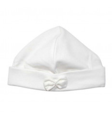 BOW TIE HAT SNOW WHITE 3-6M 7