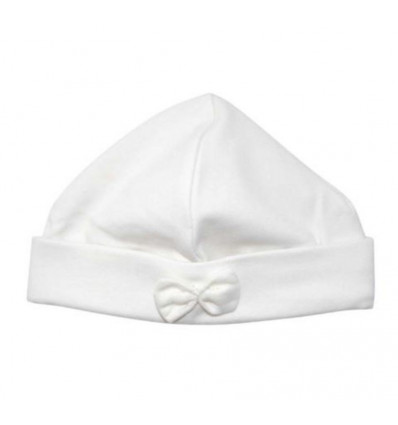 BOW TIE HAT SNOW WHITE 3-6M 7