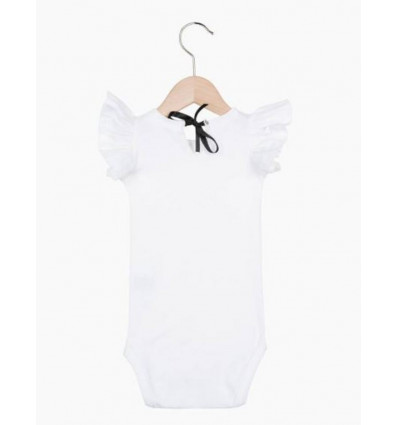 RUFFLED BODYSUIT SNOW WHITE 74-80 7