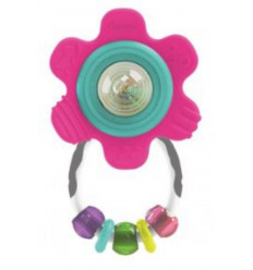 & TEETHER GUMMY FLOWER RATTLE 20
