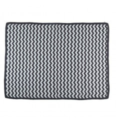 COUVERTURE 100X140CM JACQUARD BIO 21
