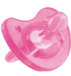 SUCETTE PHYSIO SOFT TT SIL 0-6M ROSE 201