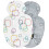 NEWBORN INSERT WHITE/GREY 22