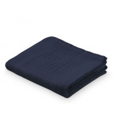MUSLIN GOTS NAVY 8