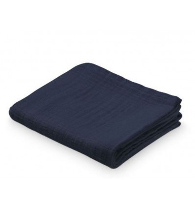 MUSLIN GOTS NAVY 8