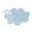 RUG PUFFY DREAM BLUE 110X170 22