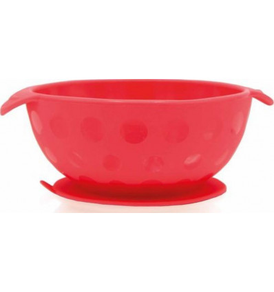 MAGISCHE KOM MET ZUIGBODEM 300ML ROOD 72