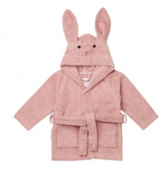 LILY BATHROBE RABBIT ROSE 3-4Y 21