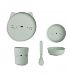 BAMBOO BOX SET CAT DUSTY MINT 1SIZE 202