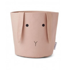 ELLA FABRIC BASKET RABBIT ROSE 1SIZE 202