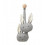 ROSA PRAM TOY RABBIT GREY MELANGE 202