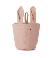 AYA FABRIC BASKET RABBIT ROSE ONE 20
