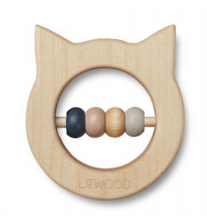 IVALU WOOD TEETHERS CAT NAT 1SIZE 202
