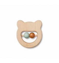 IVALU WOOD TEETHERS MR BEAR NATURAL 202