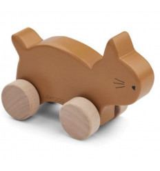 ELENA WOOD TOY CAT MUSTARD 1SIZE 202