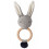 ARIA RATTLE RABBIT GRY MELANGE 1SIZE 202